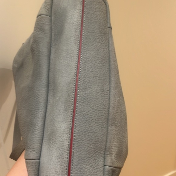 Hammitt Addie Large Tote Bag in Light Baby Blue Nubuck - GUC *see notes* - Picture 12 of 12